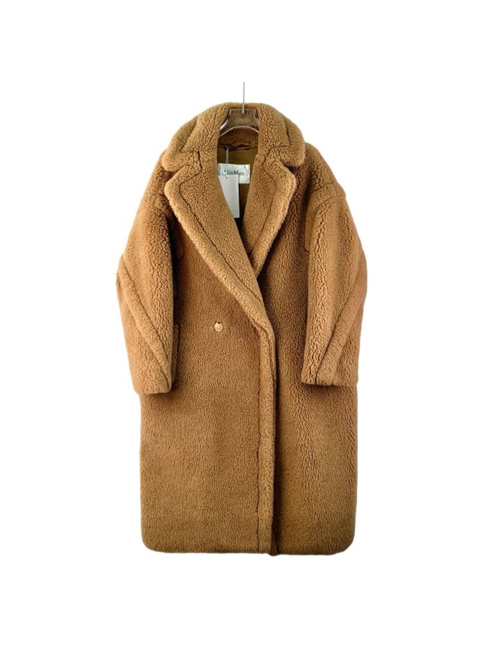 Max Mara Brown Camel Hair Teddy Coat